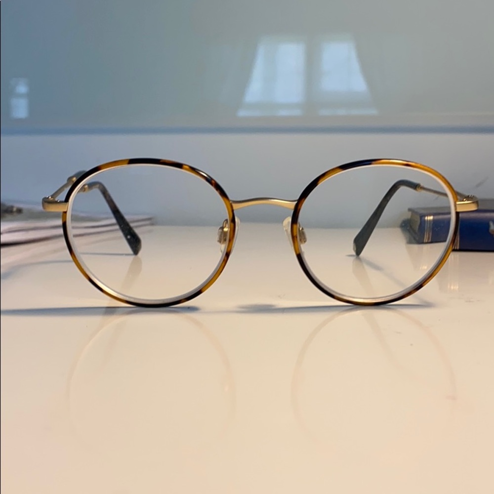 Warby Parker Miltons in Tiger Tortoise
